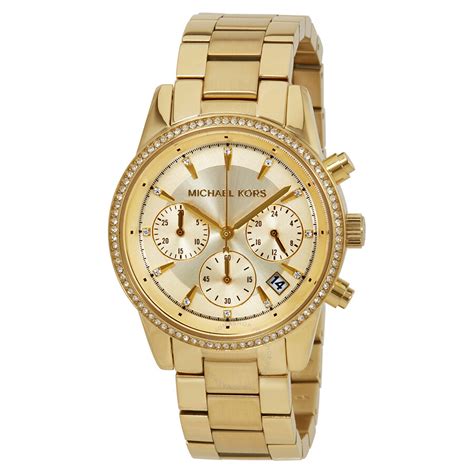 mk6356 michael kors|Michael kors mk6356 ritz gold + FREE SHIPPING .